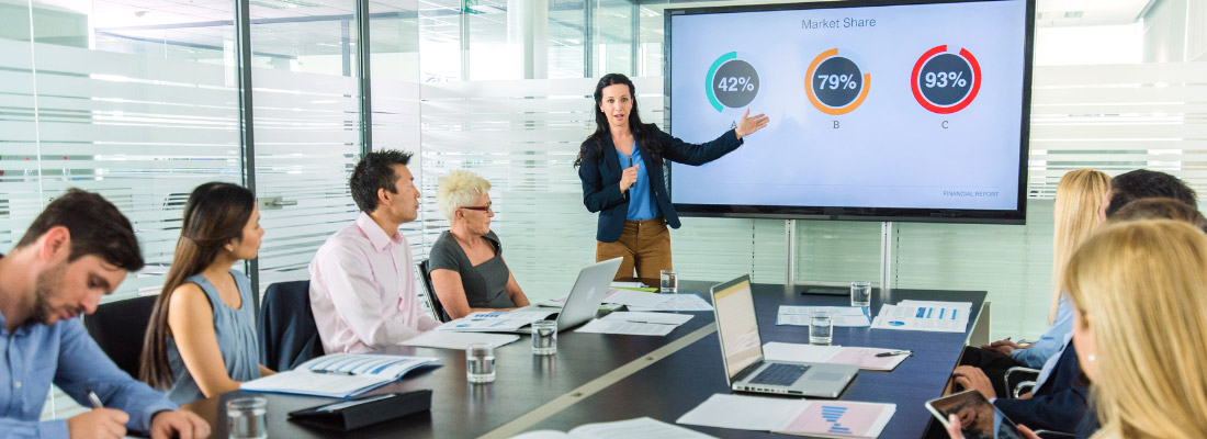 Gebruik in je PowerPoint presentatie maximaal 3 kleuren in je grafieken om je slide overzichtelijk te houden.