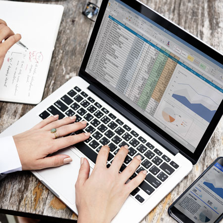 Slim samenwerken in Excel Online